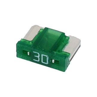 Предохранитель вилочный 30А Micro зеленый TESLA