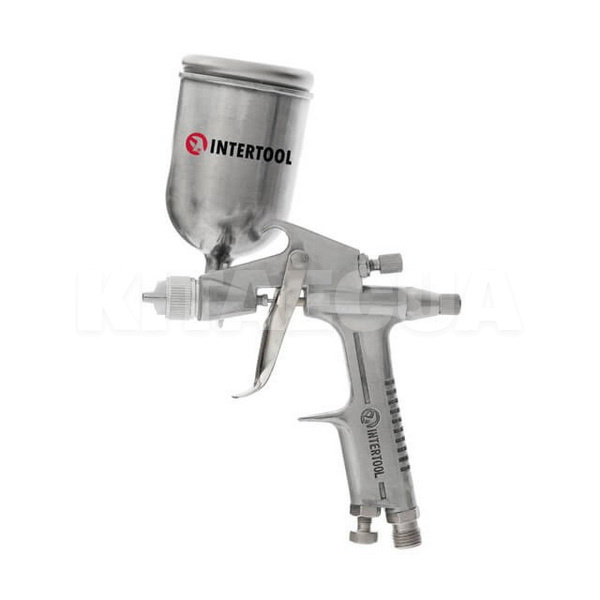 Краскопульт пневматический HP MINI 0.5мм 5 бар бачок 200мл Intertool (PT-0301-INTERTOOL) - 5