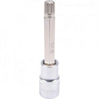 Головка торцевая с насадкой SPLINE 10 мм 1/2" 100 мм YATO