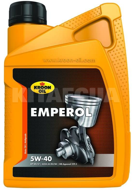 Масло моторне синтетичне 1л 5W-40 Emperol KROON OIL (02219) - 2