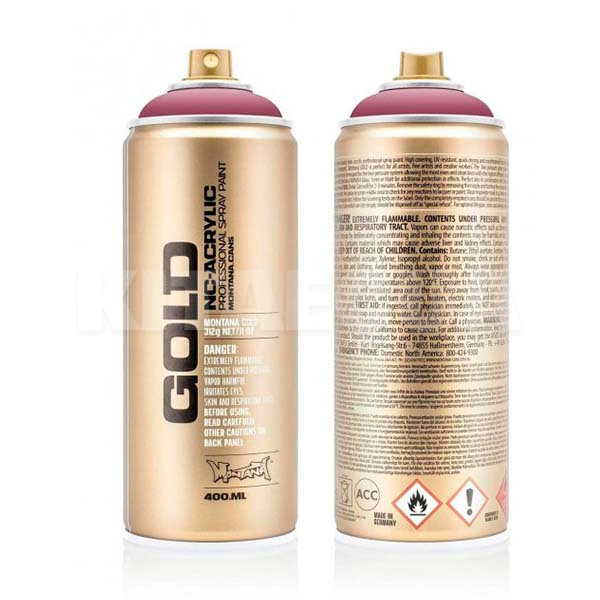 Фарба 400мл напівглянцева GL 4020 Dusty pink MONTANA (284472-MONTANA)