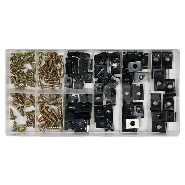 Гвинти та кліпси металеві 170 предметів (М3, М4, М5, М6) YATO (YT-06780) - 2