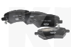 Колодки гальмівні передні (без пружини) на CHERY EASTAR (B11-6GN3501080)