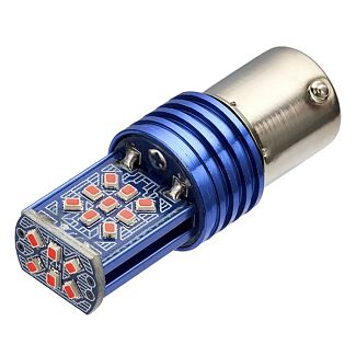 LED лампа для авто T25 P21W 12V 24 светодиода TBS Design