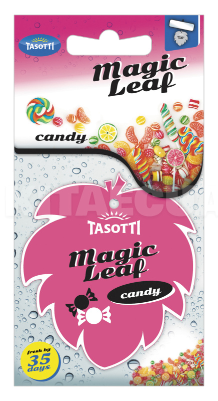 Ароматизатор cухой листик "конфета" Magic Leaf Candy TASOTTI (113269)