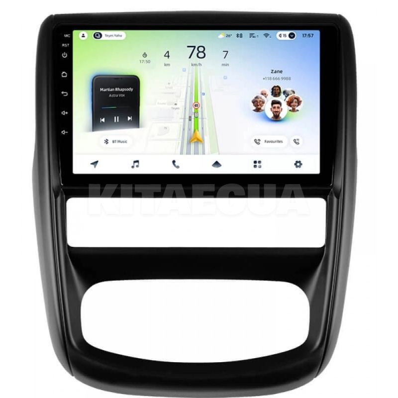 Штатна магнітола CC4L 6+64 Gb 9" Renault Duster 1 2010-2015 Teyes (71180)