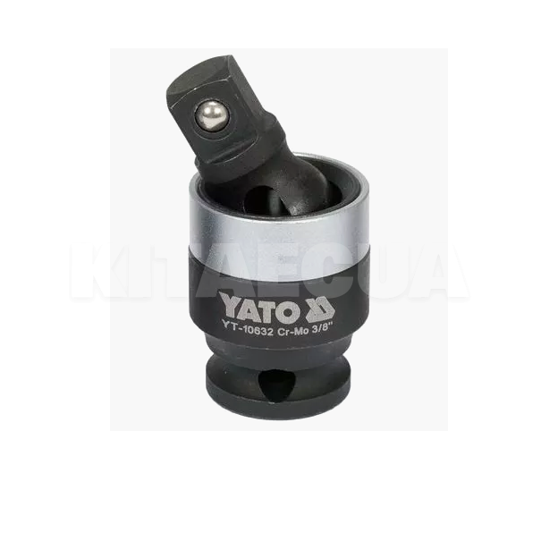 Шарнір карданний ударний Для торцевих головок 3/8" YATO (YT-10632)