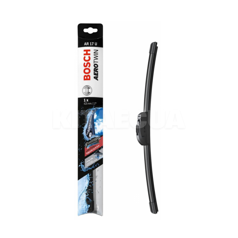Щітка склоочисника (двірник) 425мм безкаркасна Bosch (3397008531) - Kitaec.ua Щітка склоочисника (двірник) 425мм безкаркасна Bosch (3397008531)