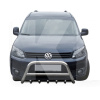 Кенгурятник WT003 Volkswagen Caddy 2010-2015 50мм нержавеющая сталь CAN (dug657832)