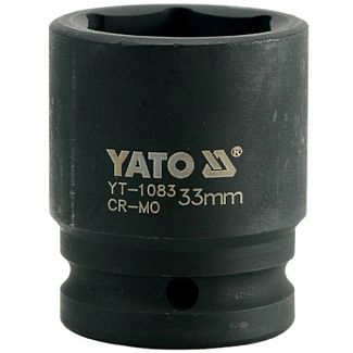 Головка торцева ударна 6-гранна 33 мм 3/4" 56 мм YATO