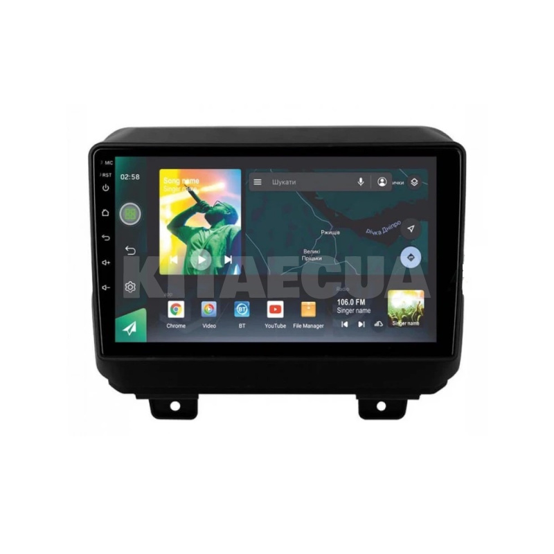 Штатна магнітола X10232 2+32 Gb 10" Jeep Wrangler 4 JL 2018-2019 (L1) SIGMA4car (34149)
