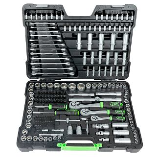 Набор инструментов 1/2" 1/4" 3/8" 216 предметов JBM