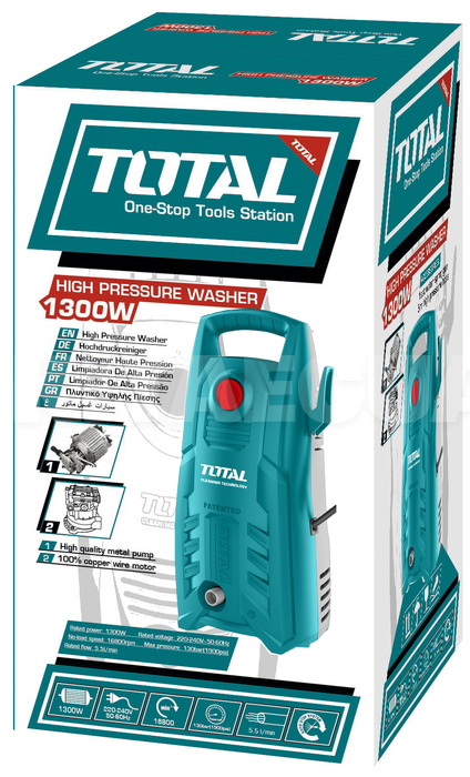 Мийка високого тиску TGT1131 120 бар 330 л/год TOTAL (TGT1131) - 4