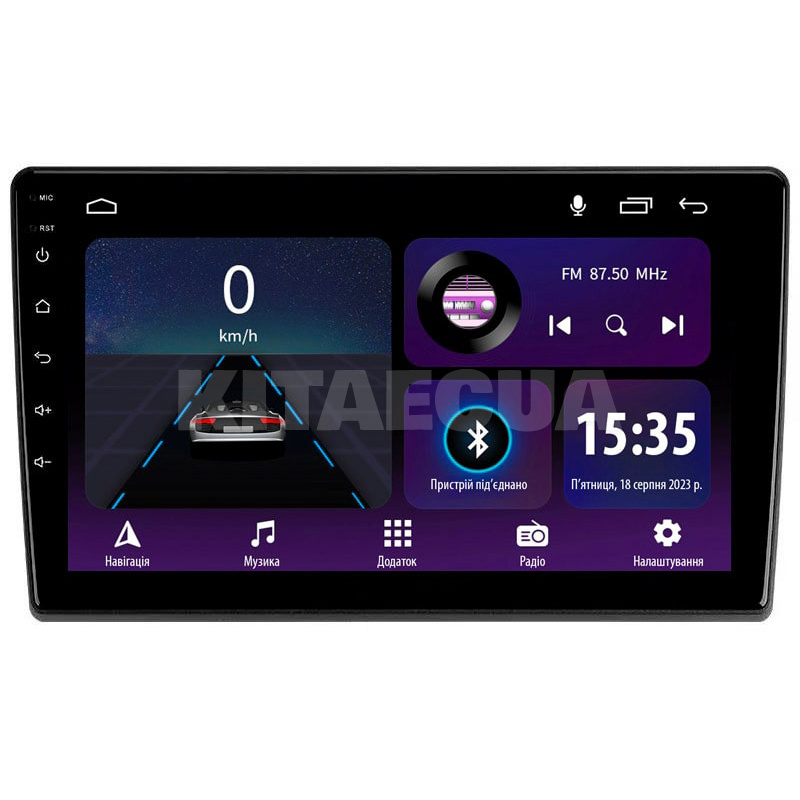 Штатна магнітола E9232 2+32 Gb 9" універсальна SIGMA4car (37376)