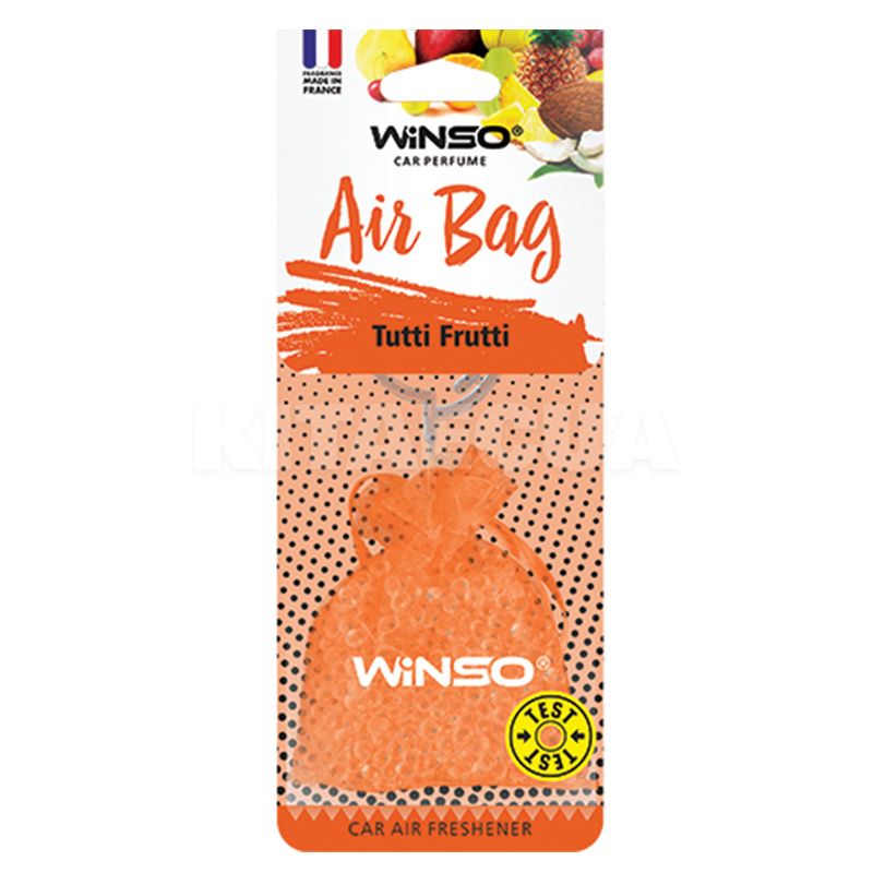 Ароматизатор "тутти-фрутти" 20г AIR BAG Tutti Frutti Winso (530450)