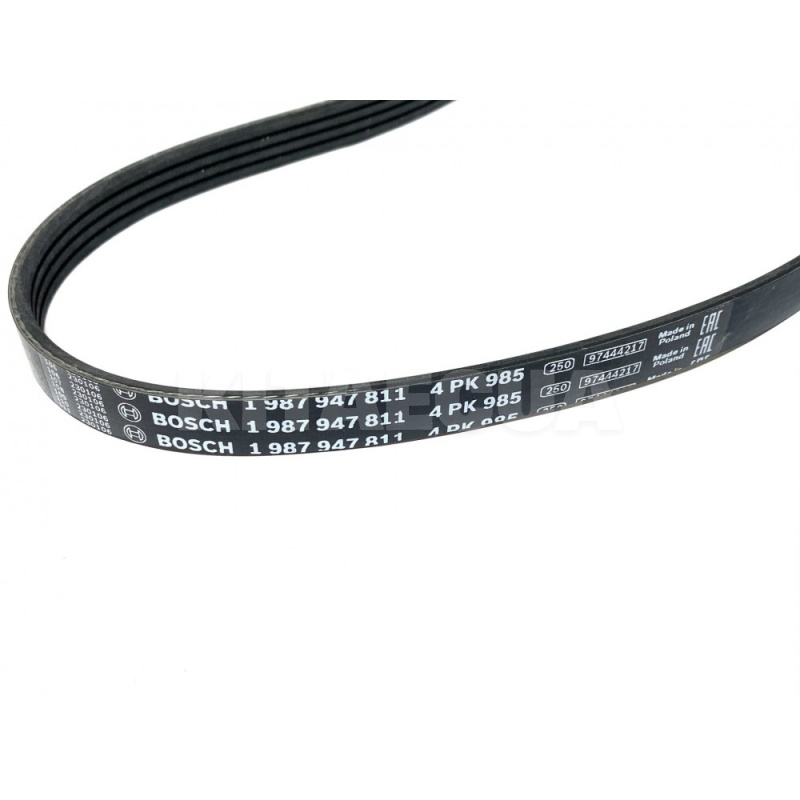 Ремень кондиционера и ГУРа 1.1L 4PK985 BOSCH на Chery QQ (S11-8104051BC) - 2