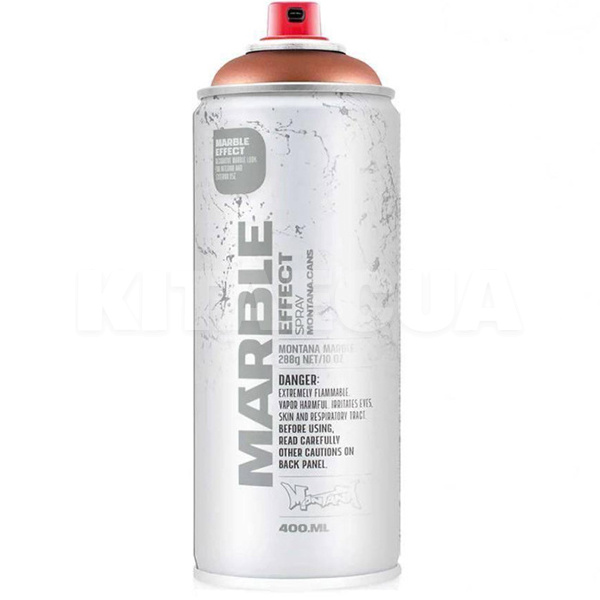 Краска декоративная эффект мрамора 400мл EMCOP медная матовая Marble MONTANA (100091-MONTANA)