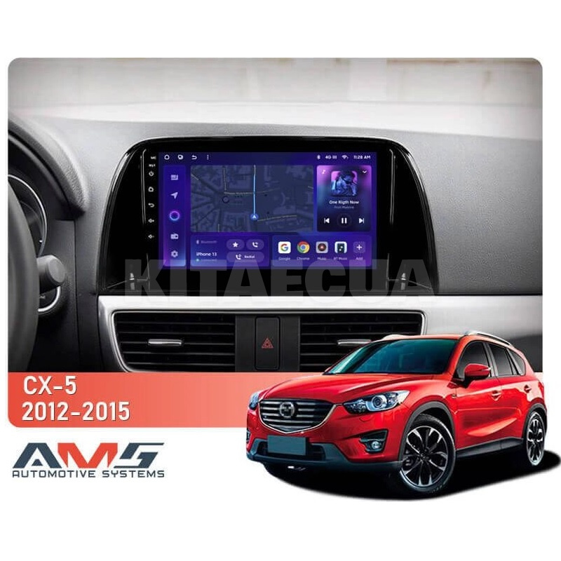 Штатна магнітола MOSS M3 4+32 ГБ 9" Mazda CX-5 1 KE 2012-2015 (A) AMS (50136) - 2