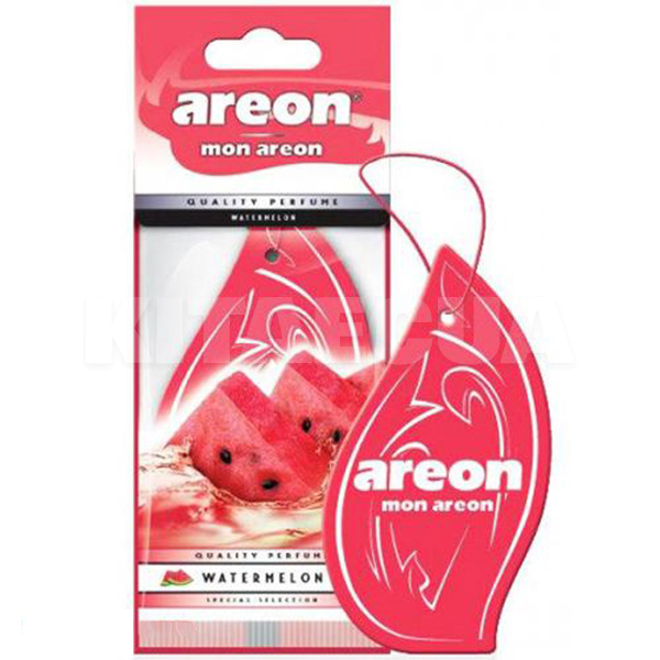 Ароматизатор сухой листик "арбуз" Mon Watermelon AREON (МА28)
