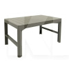 Стол для сада пластиковый Keter Lyon rattan table бежевий до 75 кг Allibert (8711245143453)