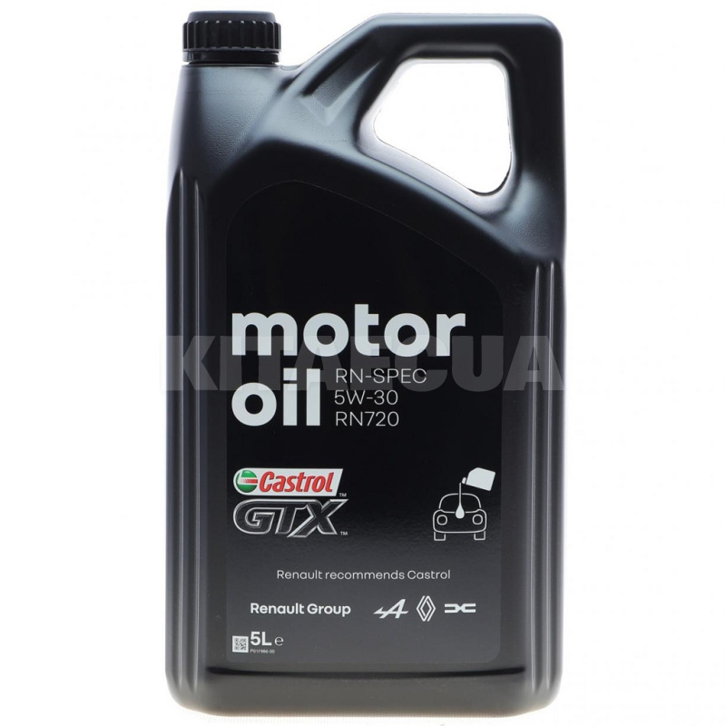 Масло моторное синтетическое 5л 5W-30 GTX RN-SPEC RN720 RENAULT (7711943687)