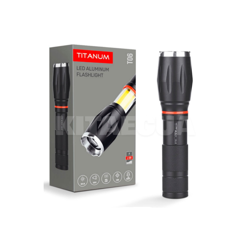 Портативный светодиодный фонарик TITANUM (TLF-T06)