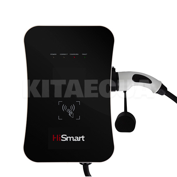 Зарядка для електромобіля 22 кВт 32A 3-фази Type 2 (європейське авто) HiSmart (EV200085)