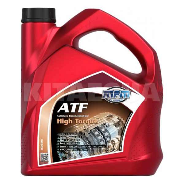 Олія трансмісійна синтетична 4л ATF High TORQUE MPM (MPM 16004HT)