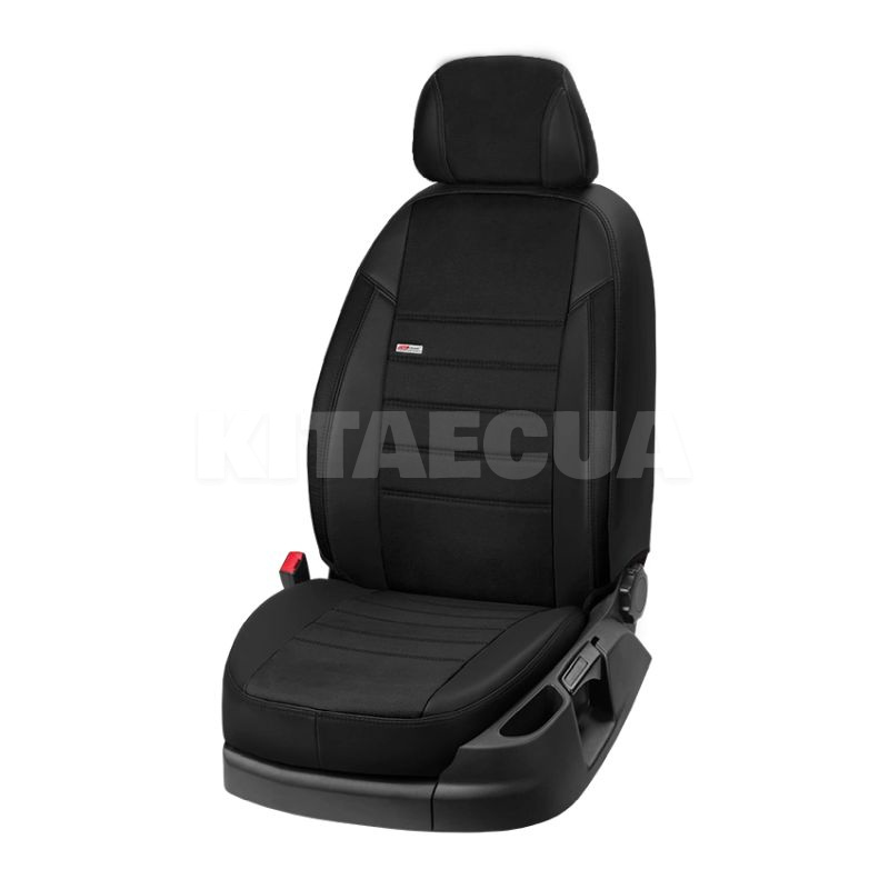 Авточехлы на сиденья экокожа с антарой Volkswagen ID.4 Crozz Prime (2020-н.в.) внедорожник EMC-Elegant на VOLKSWAGEN ID.4 CROZZ (1020-Eco Lazer+Antara 2020)