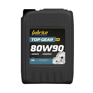 Масло трансмісійне 20л EP 80W-90 TOP GEAR LUBRICO