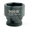 Головка торцева ударна 6-гранна 28 мм 1/2" 48 мм YATO (YT-1018)