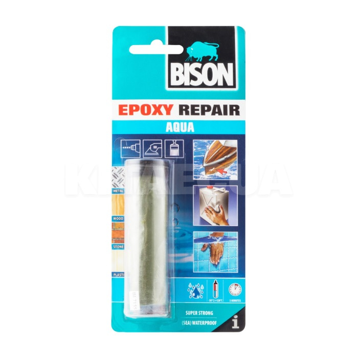 Клей 56г Epoxy Repair AQUA для ремонтных работ BISON (6305572)