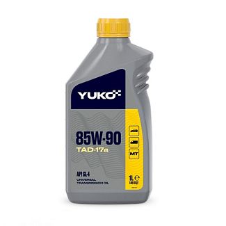 Масло трансмісійне мінеральне 1л SAE 85W-90 ТАД-17а Yuko