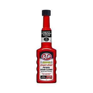 Присадка-очисник для бензинового двигуна 200мл Start-Stop Petrol Engine Cleaner STP