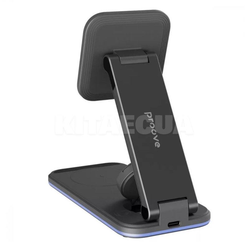 Бездротовий зарядний пристрій 3in1 Type-C Energy Fold black PROOVE (508790001) - 3