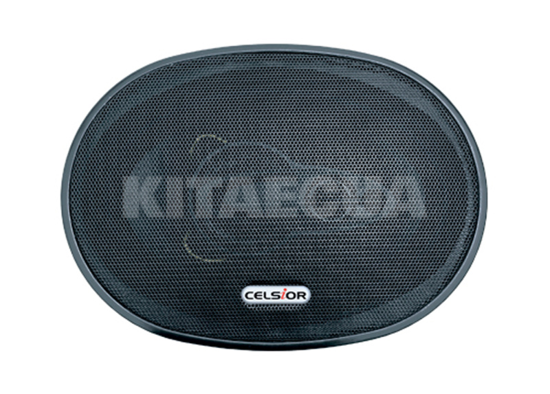Динамики коаксиальные 4-х полосные овальные 6x9" (15х23 см) черный 250ВтSilver (2 шт) Celsior (CS-6940) - 2