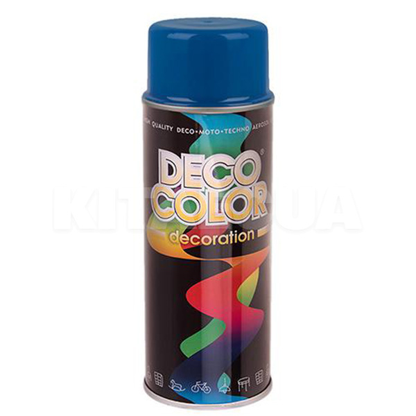 Краска глянцевая 400мл темно-синяя DecoColor (721269)