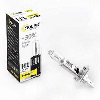 Галогенная лампа H1 70W 24V Starlight +30% Solar