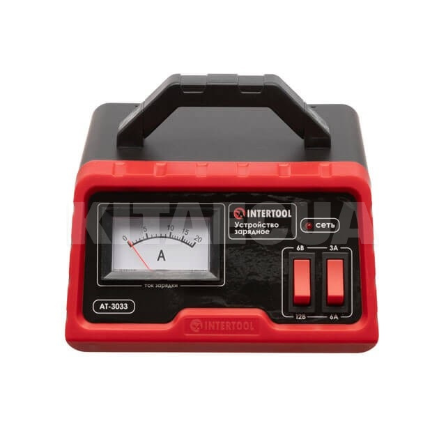 Зарядное устройство для аккумулятора 6В/12В 3/6А 60Ач Intertool (AT-3033) - 3