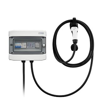 Зарядка для электромобиля 22кВт 32А 3-фазы Type 2 (европейское авто) 8м POWER UACHARGER