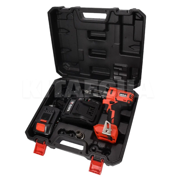 Гайковерт аккумуляторный ударный 3-Ач 700 Нм YATO (YT-82806) - 3