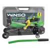 Домкрат гидравлический подкатной до 2т (135мм-335мм) пластиковый кейс Winso (171860)