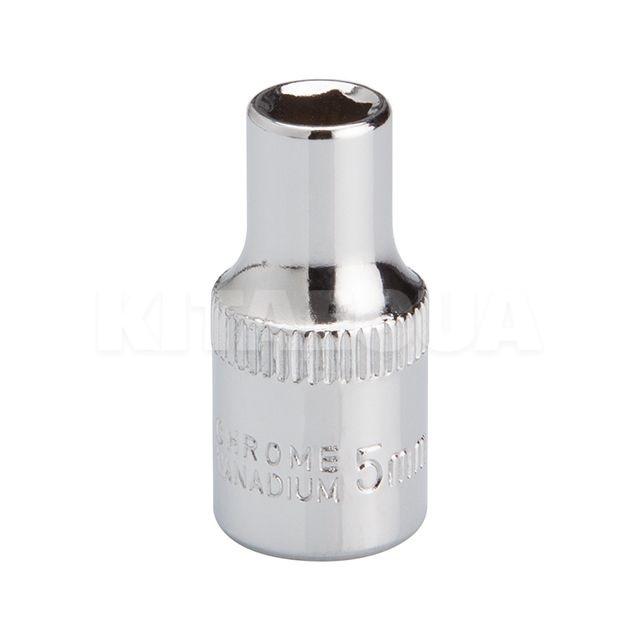 Головка торцева 6-гранна 5 мм 1/4" CR-V Intertool (ET-0434) - 2