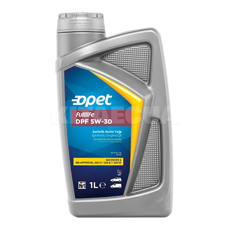 Масло моторне синтетичне 1л 5W-30 FullLife DPF OPET (601370960)