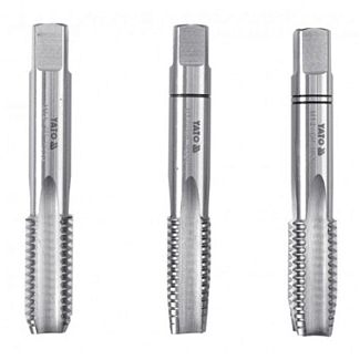 Набір мітчиків М7 х 1 мм 3 предмети YATO