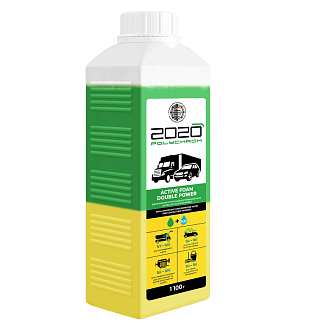 Двухкомпонентное концентрированное средство для бесконтактной мойки Active Foam Double Power 1.1кг POLYCHROM 2020