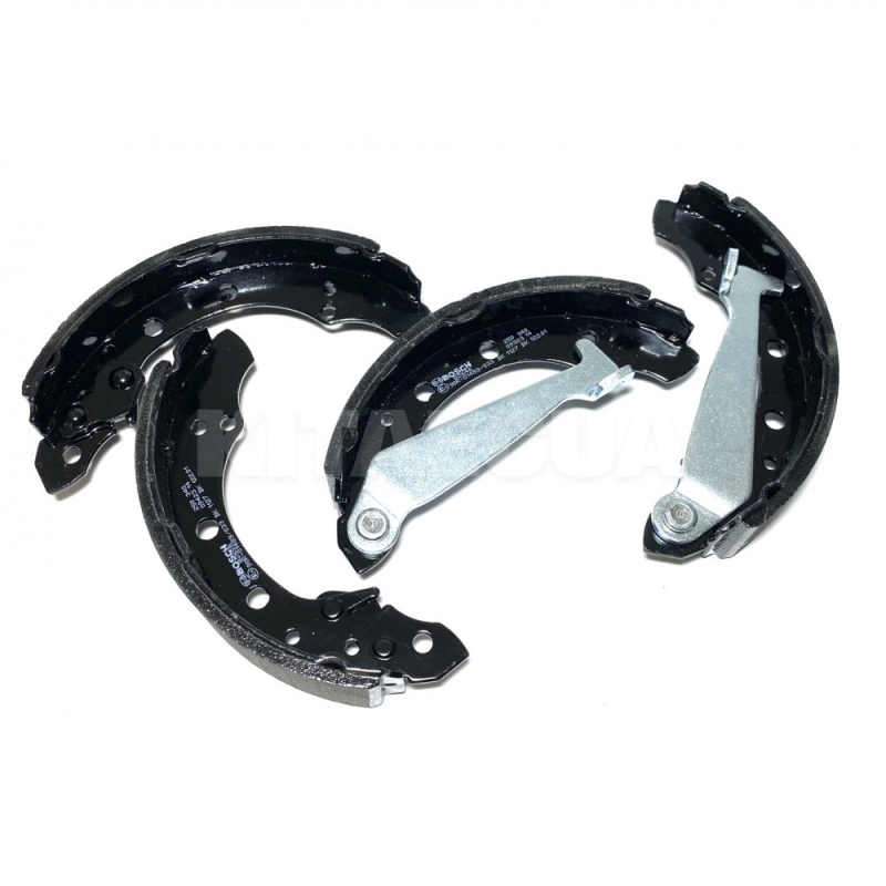 Колодки тормозные задние без ABS BOSCH на Geely CK (3502145106) - 2