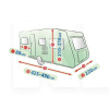 Тент на автобудинок Mobile Garage 450ER 450x222x218 см Kegel-Blazusiak (5-4049-241-3020)