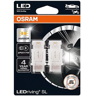 LED лампа для авто LEDriving SL W2.5X16d 1.3W (комплект) Osram