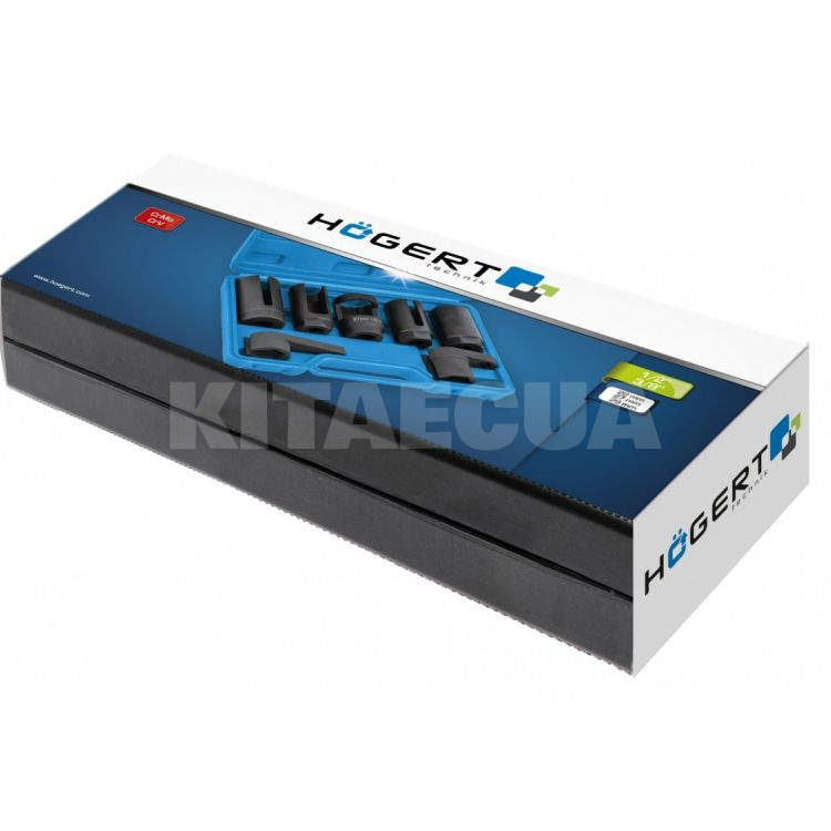Набор съемников для лямбда-зонда и топливных форсунок 7 предметов HOGERT (HT8G326) - 2